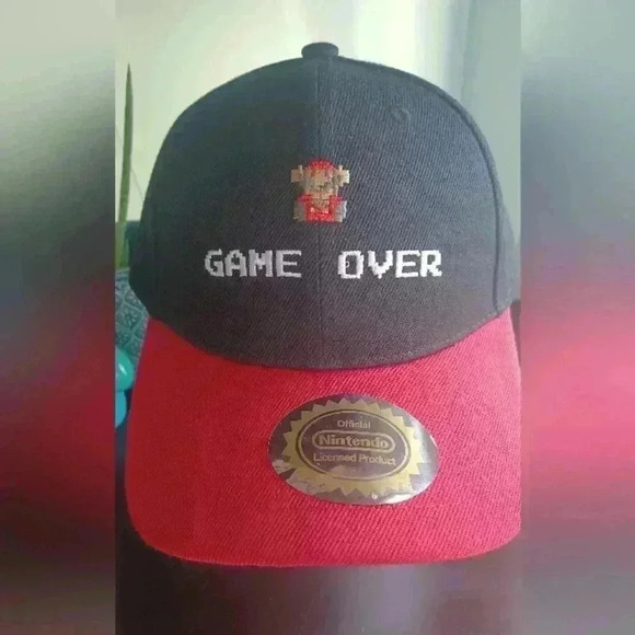 Super  Mario Bros. Official Nintendo Baseball Adjustable Snapback Hat *New - Picture 1 of 10